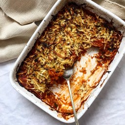 SMOKY LENTILS & PARSNIP ROSTI