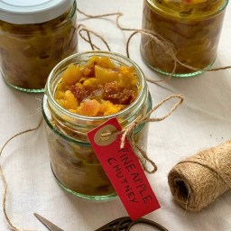 SPICED PINEAPPLE CHUTNEY