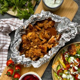 OVEN-BAKED SHAWARMA-INSPIRED CHICKEN