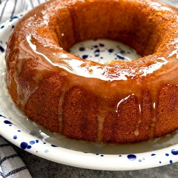 GREEK YOGURT BUNDT CAKE WITH CITRUS DRIZZLE